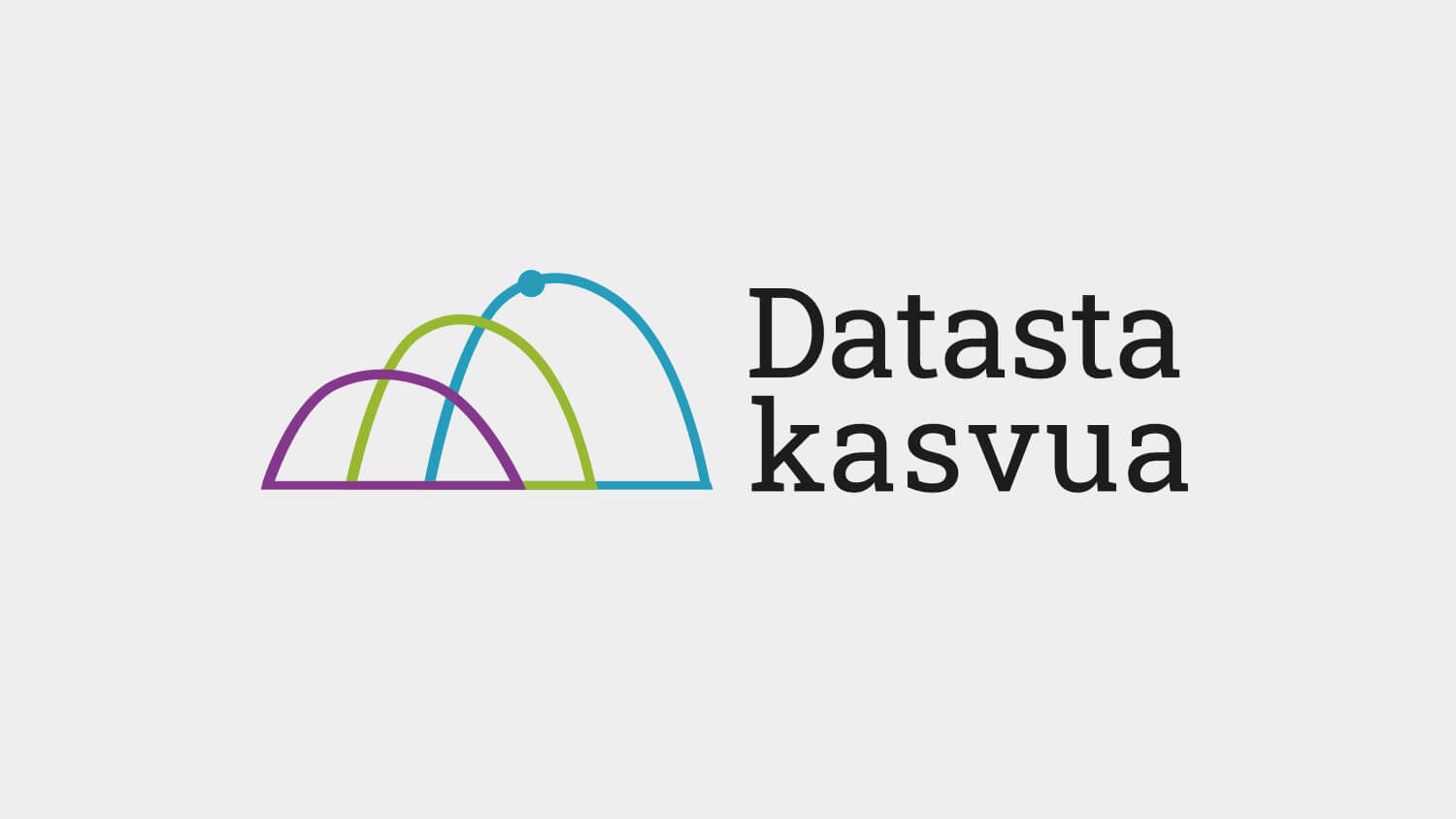 Datasta kasvua -hankkeen logo.
