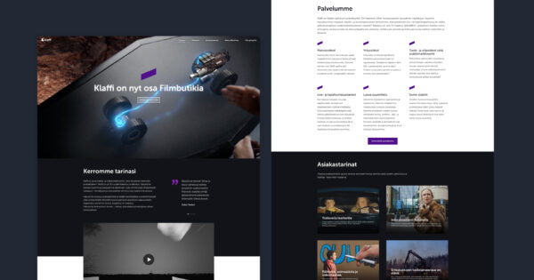 Klaffin sivustosta mallikuva.