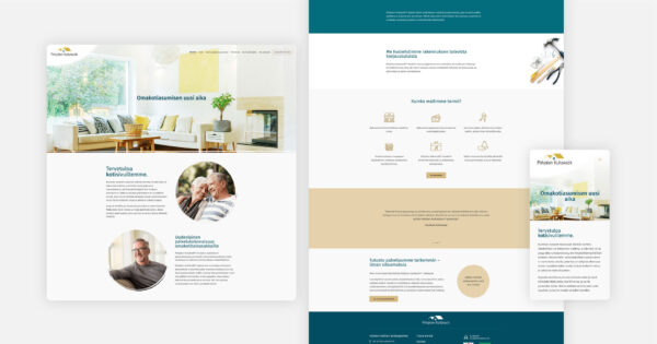 Pohjolan Kultakotien sivustosta mallikuva.