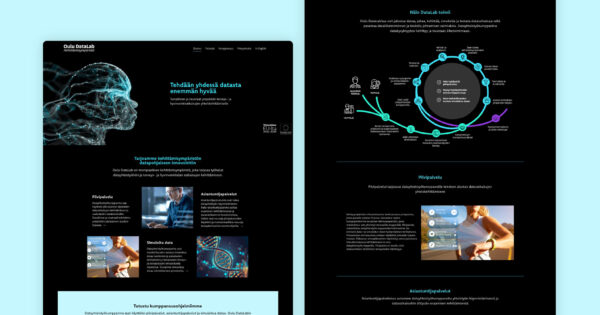 Oulu DataLab -sivustosta mallikuva.