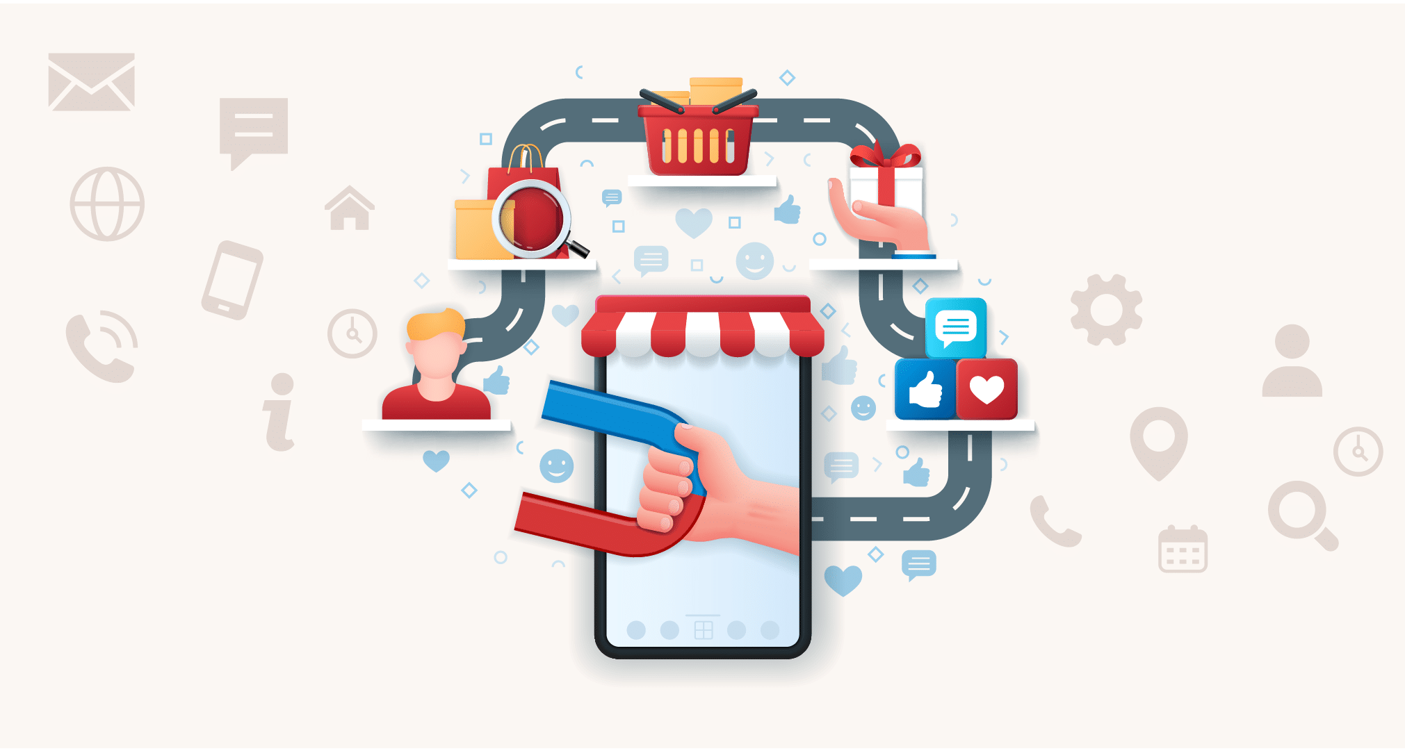 Digitaalisen palvelumuotoilu osa-alueet.